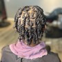 Two strand twists( no locs)