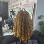 Interlocking roots only/ retouch/ 100 and under locs