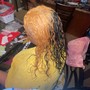 Closure wig install