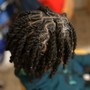 Loc Retwist + Style