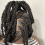 Shoulder length Butterfly Locs