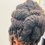 Loc Re-Twist (Palm Roll) 4-8 weeks Maintenance