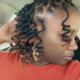 Loc- Retwist & Rod (Using Perm Rods)