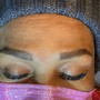 Gel Eyebrow Tinting with mapping and shaping