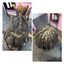 Dread twist w/2 strand twist