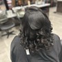 Shampoo/natural style(no heat)