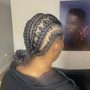 Adult Medium Knotless  Braids