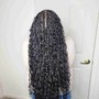 Boho / Goddess Knotless Braids