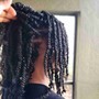 Natural Hair Two Strand Twists/Individual Braids