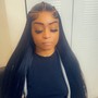 Lace frontal with bundles bonded + hair