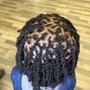 Add 2 strand twists or multi strand twists to style