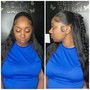 Sleek Ponytail w/ Braid