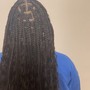 Root Touch Up (box braids front and back edges$