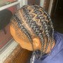 Kid’s Cornrow Hairstyle