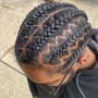 wash & braid down