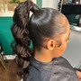 PONYTAIL /updo (extensions added)