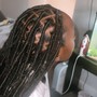 Cornrows and Weave ( Half up and Half down )