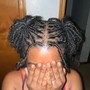 Small Amount of Box braids(NO WEAVE)