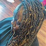 Small Knotless Braids