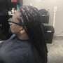 Loc extensions for short hair