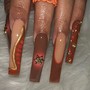 NAIL ART on 2 fingers