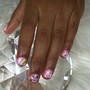 NAIL ART on 2 fingers