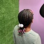 Large Knotless Braids