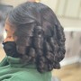 Braid out