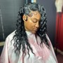 Closure quick weave