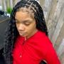 Kinky Twist midback length