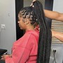 sknolesst braids large mid back butt length $170 1 more hours