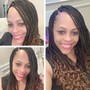 Braid down without wash for wig maintenance