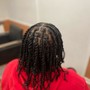 Loc detox retwist/style