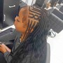 Kids Braids with sew-in