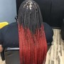 Smedium box braids