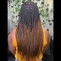 Smedium Knotless Braids