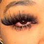 Torri lash extensions (custom set) w/ bottoms