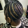 Mini Twist with added hair