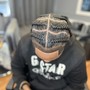 Design Cornrows or stitch braids