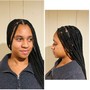 Medium Individual Faux Locs