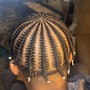 Small part Knotless twists