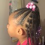 Kid's stitch ponytail