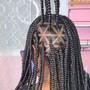 Medium Knotless Braids