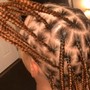 Medium Knotless Braids