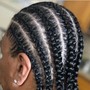 Natural / Cornrow Braids