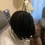 Small box braids/bob length