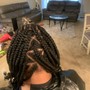 2 layer medium braids