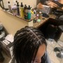 Small box braids/bob length