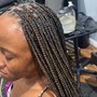 Small Traditional Box Braids