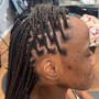 Small Traditional Box Braids